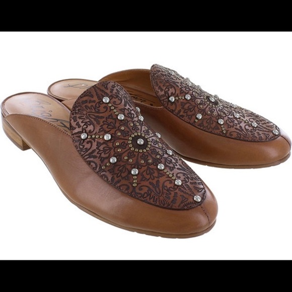 Brighton Shoes - Brighton Brown Genuine Leather Mules